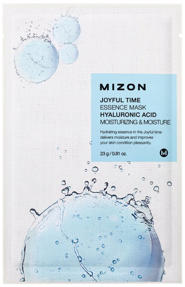 MIZON Joyful Time Hyaluronic acid facial mask, 23 g