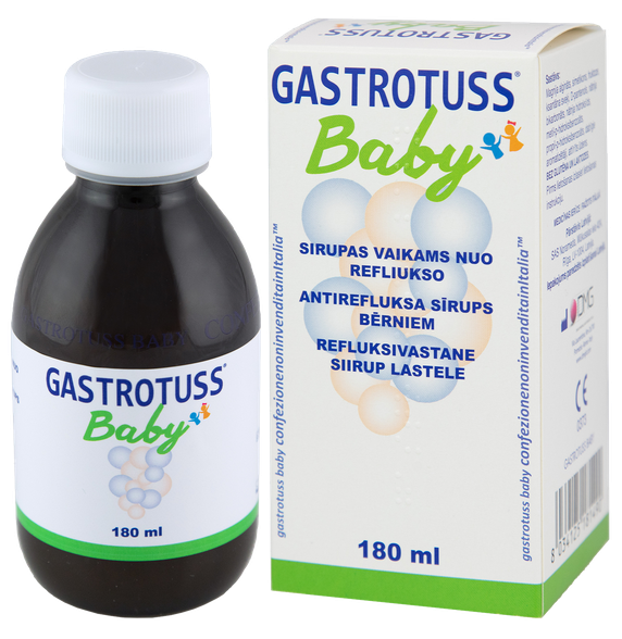 GASTROTUSS Baby syrup, 180 ml