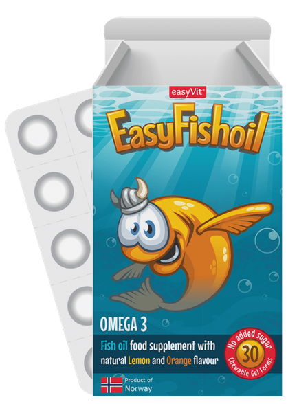  EASYFISHOIL Omega 3 chewable lozenges, 30 pcs.