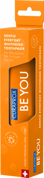 CURAPROX  BE YOU persiks + aprikoze, balinoša zobu pasta, 60 ml