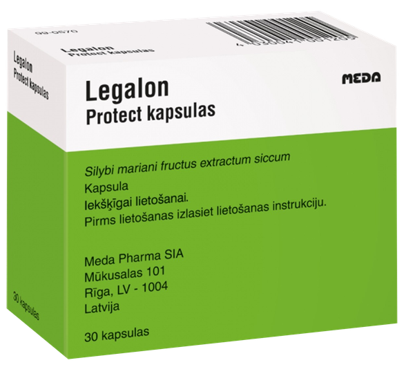 LEGALON PROTECT 70 mg kapsulas, 30 gab.