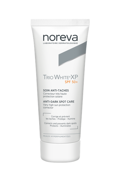 NOREVA Trio White XP Anti-dark spot care SPF 50+ sejas krēms, 40 ml