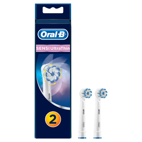 ORAL-B Sensitive elektriskās zobu birstes uzgaļi, 2 gab.