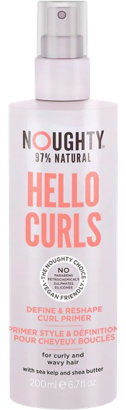 NOUGHTY Hello Curls Primer izsmidzināms līdzeklis, 200 ml