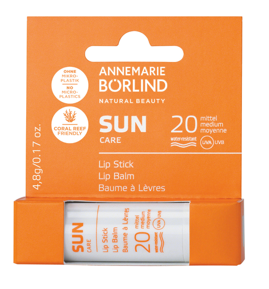 ANNEMARIE BORLIND Sun Care SPF 20 lūpu balzams, 5 ml