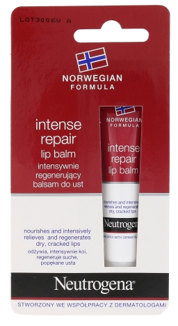 NEUTROGENA Intensive Repair lūpu balzams, 15 ml