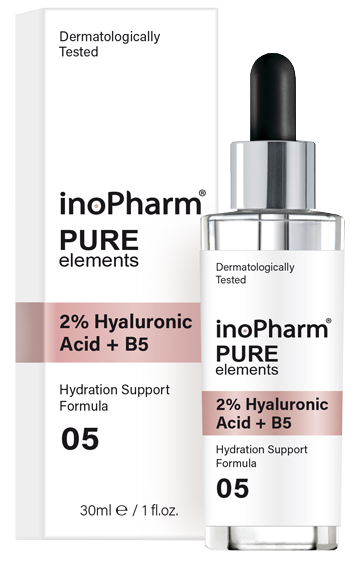 INOPHARM 2% Hyaluronic Acid + B5 serum, 30 ml