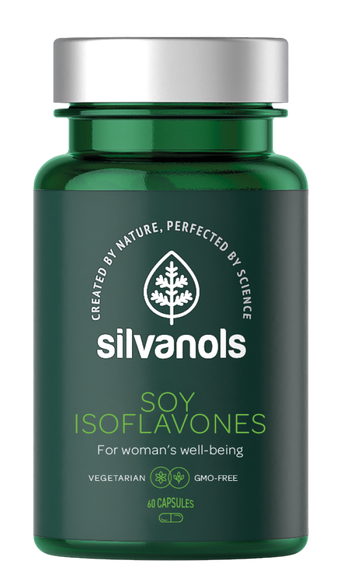 SILVANOLS Premium Soy Isoflavones капсулы, 60 шт.