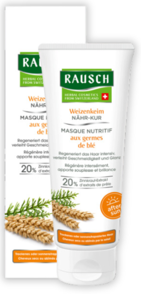 RAUSCH Wheatgerm Nourishing Pack hair mask, 100 ml