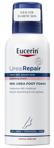 EUCERIN UreaRepair PLUS 10% Urea Foot foam, 150 ml