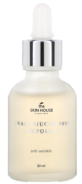 THE SKIN HOUSE Snail Mucin 5000 Ampoule serums, 30 ml