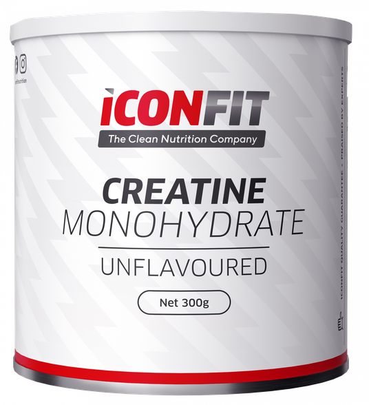 ICONFIT Micronised Creatine Monohydrate powder, 300 g
