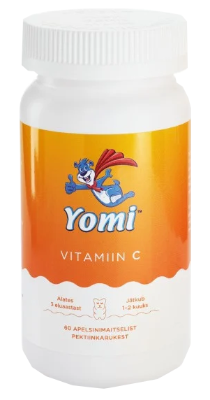 YOMI C Vitamin jelly bears, 60 pcs.