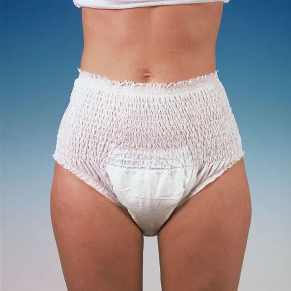 Ladies Cotton White Incontinence Pants - 300ml £9.99