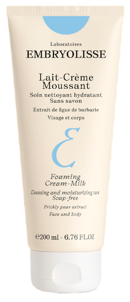 EMBRYOLISSE Foaming Cream Milk attīrošs līdzeklis, 200 ml