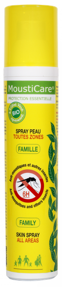 MOUSTICARE Family  sprayed on the skin aerosol, 125 ml