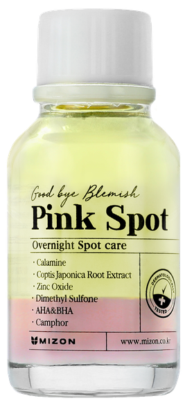 MIZON Good Bye Blemish Pink Spot	 serum, 19 ml