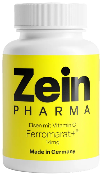 ZEINPHARMA Ferromarat+ 14 mg Eisen capsules, 90 pcs.