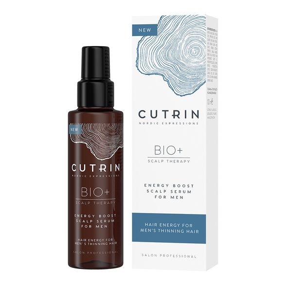 CUTRIN Bio+ Energy Boost Scalp Serum For Men serums matiem, 100 ml