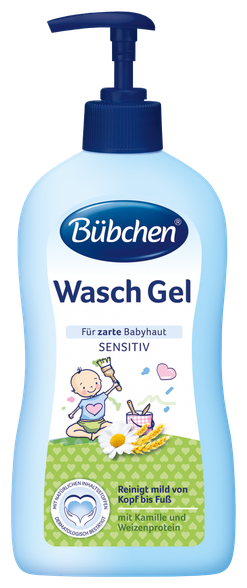 BUBCHEN Wasch Gel cleansing gel, 400 ml