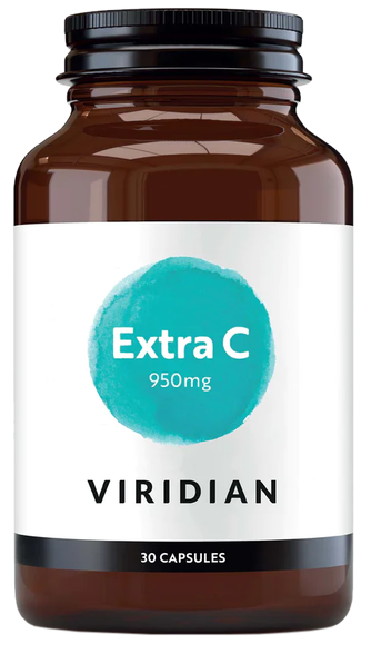 VIRIDIAN Extra C 950 mg kapsulas, 30 gab.