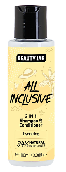 BEAUTY JAR 2in1 All Inclusive, Hydrating shampoo-conditioner, 100 ml