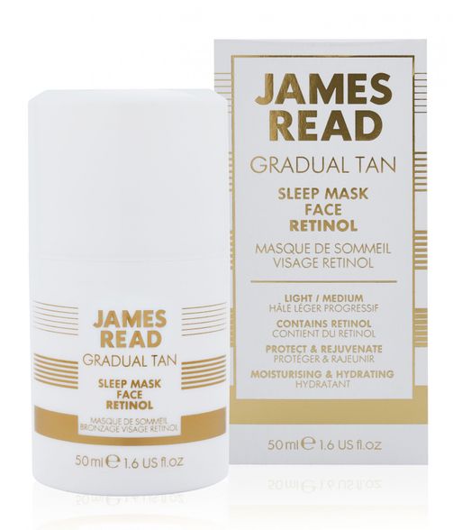 JAMES READ Gradual Tan Sleep Retinol facial mask, 50 ml
