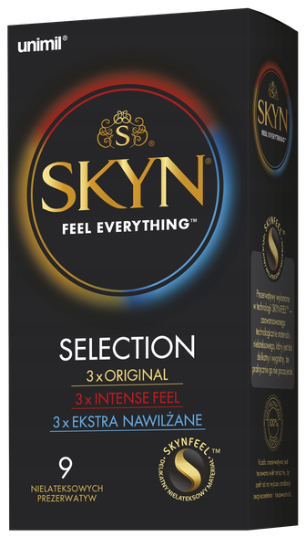LIFESTYLES Skyn Selection condoms, 9 pcs.