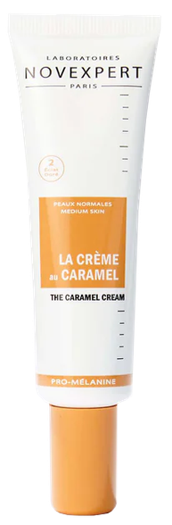 NOVEXPERT The Caramel Cream Golden Radiance Nr.2 Pro Melanine BB sejas krēms, 30 ml