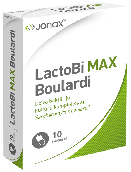 JONAX Lactobi Max Boulardi kapsulas, 10 gab.