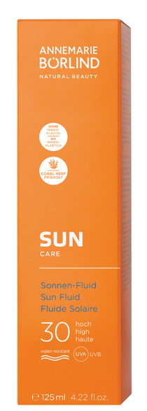 ANNEMARIE BORLIND Sun SPF30 fluid, 125 ml