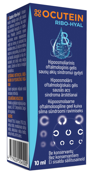 OCUTEIN   Ribo-Hyal eye gel, 10 ml