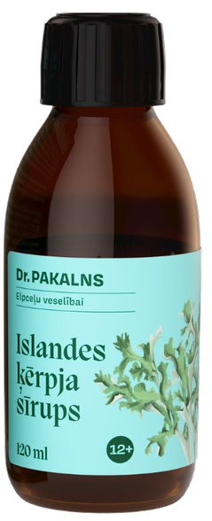 DR. PAKALNS Isla Moos syrup, 120 ml