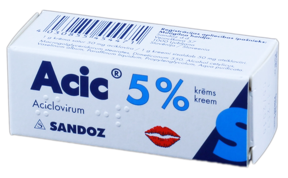 ACIC 5 % крем, 2 г