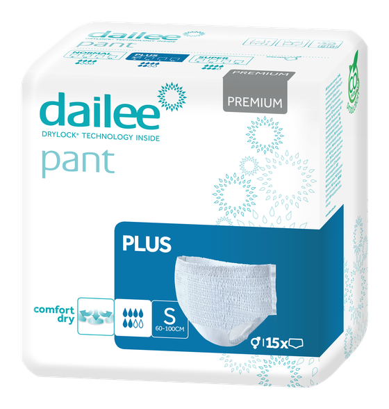 DAILEE Pant Premium Plus S nappy pants, 15 pcs.