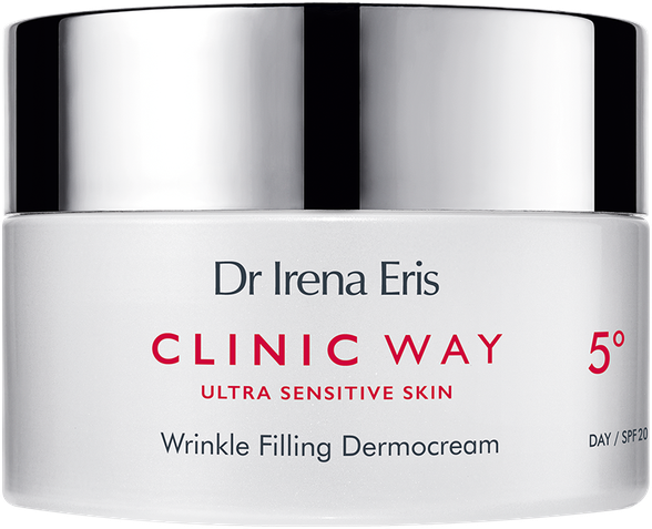 CLINIC WAY  5 Wrinkle Filling  SPF 20 day face cream, 50 ml
