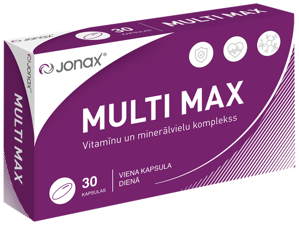 JONAX Multi Max kapsulas, 30 gab.