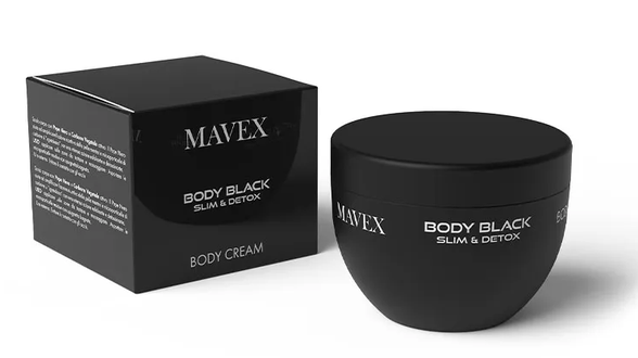 MAVEX Body Black ķermeņa krēms, 250 ml