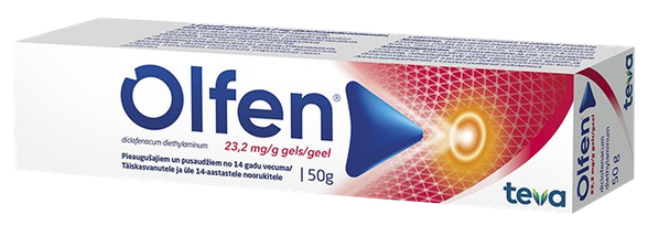 Olfen 23.2 mg/g gels, 50 g