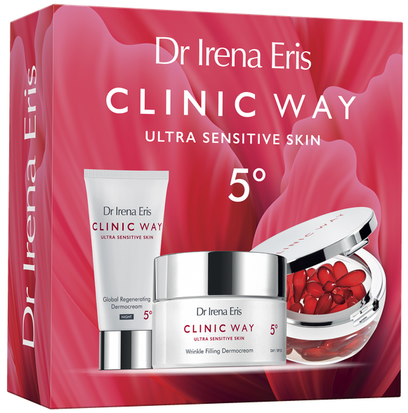 CLINIC WAY  Ultra Sensitive Skin Nr. 5 set, 1 pcs.