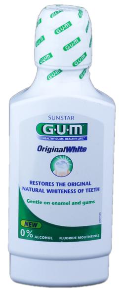 GUM Original White жидкость для полоскания рта, 300 мл