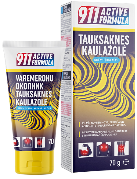 911 Active Formula С Окопником крем, 70 г