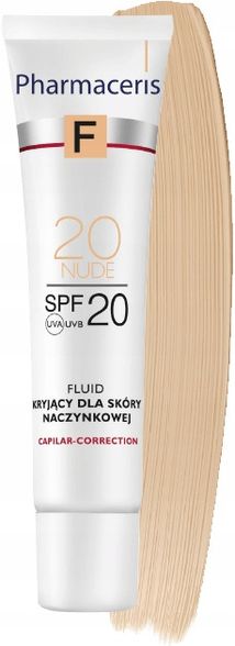 PHARMACERIS F Capilar-Correction 20 Nude SPF 20 fluid, 30 ml