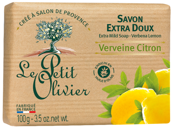 LE PETIT OLIVIER Verbena & Lemon мыло, 100 г