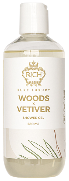 RICH Pure Luxury Woods & Vetiver гель для душа, 280 мл