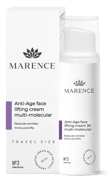 MARENCE Anti-age liftinga 3K multi molekulārs sejas krēms, 10 ml
