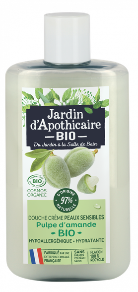 JARDIN  D'APOTHICAIRE Mandeļu ekoloģiskā dušas želeja, 250 ml