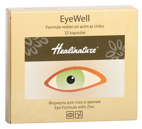 HEALINATURE  EyeWell capsules, 32 pcs.