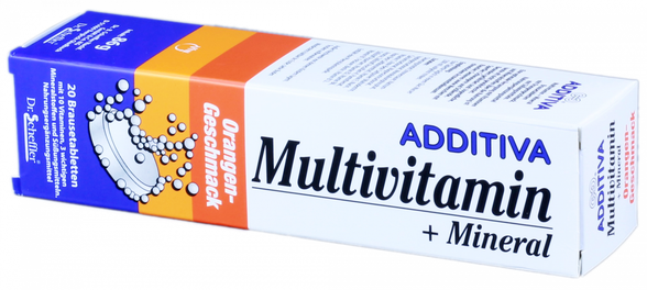 ADDITIVA Multivitamin + Mineral effervescent tablets, 20 pcs.