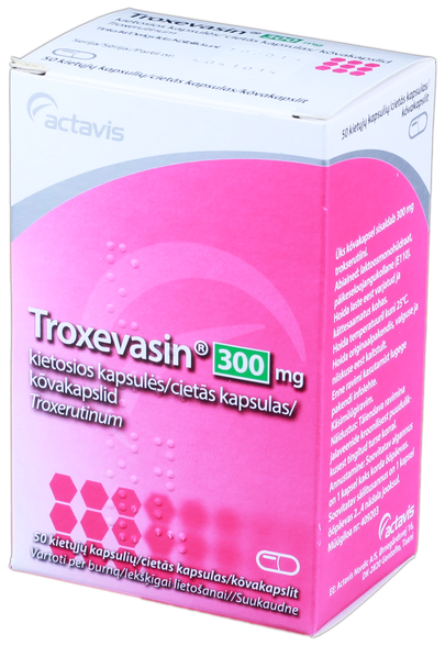 TROXEVASIN 300 мг капсулы, 50 шт.